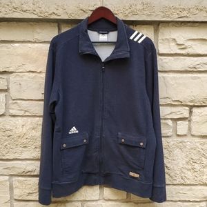 Adidas zippered jacket